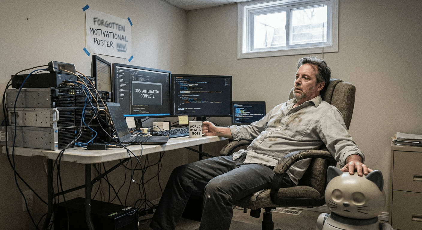 I Automated My Entire Job and Now I Don't Know Who I Am