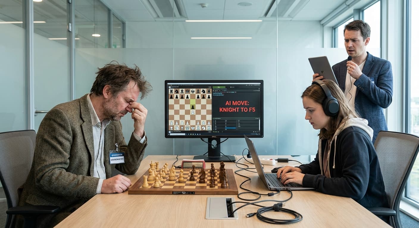 Professional Chess Officially Becomes Human vs. AI Collaboration Contest