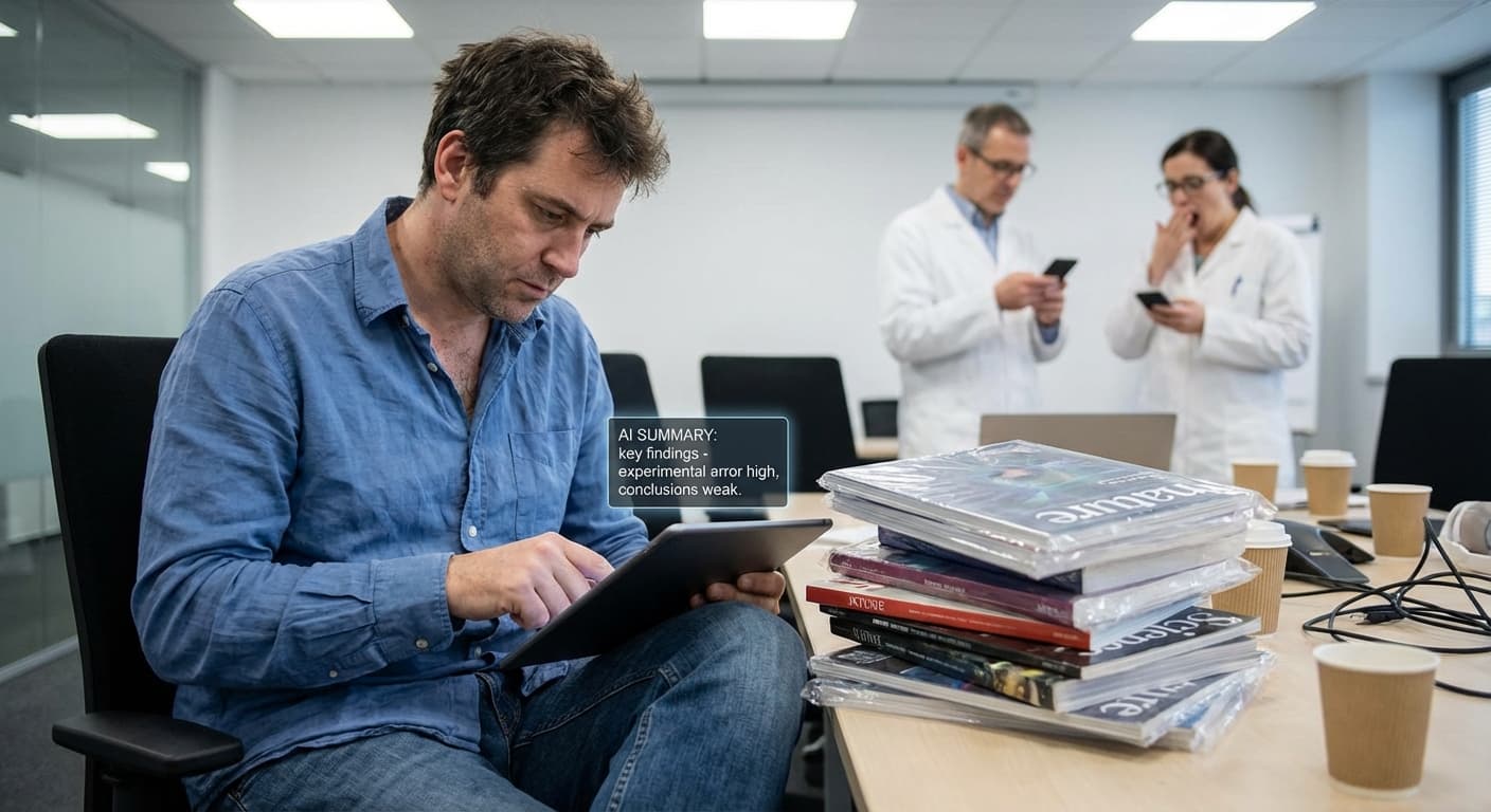 Scientists Admit They No Longer Read Scientific Papers, Just AI Summaries of Them