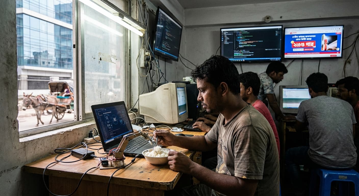 Developing Nations Skip Industrialization, Proceed Directly to AI Dependency