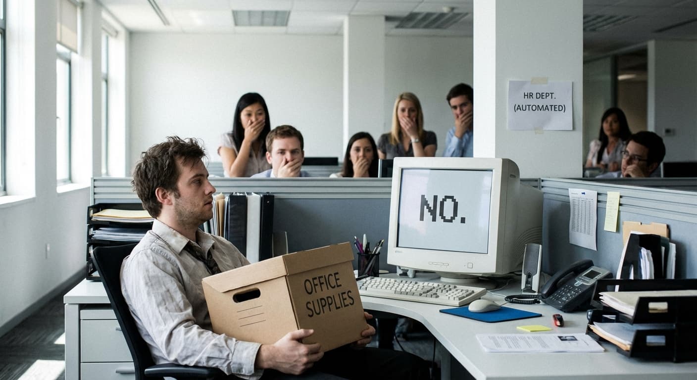 Corporation Replaces Entire HR Department with Chatbot That Says No to Everything