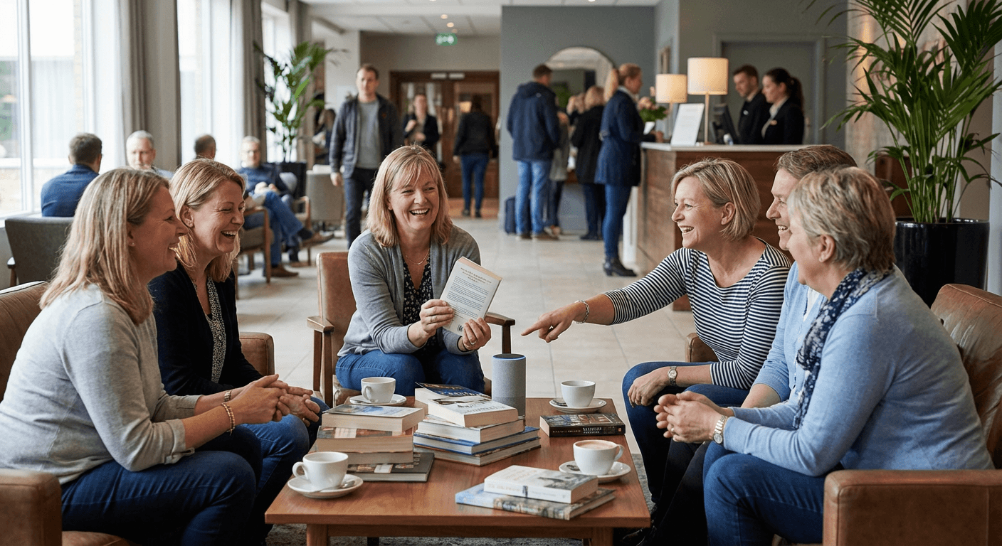 Local Book Club's AI Reading Assistant Spoils Ending Of Every Novel In First Chapter Summary, Members Keep Using It Anyway