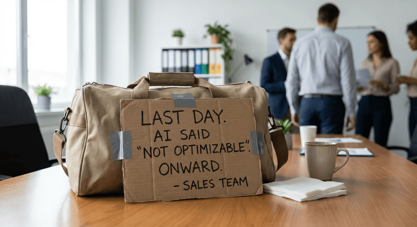 Corporate Training AI Fires Entire Sales Team After Concluding Their Interpersonal Skills Cannot Be Optimized Through Additional Learning Modules