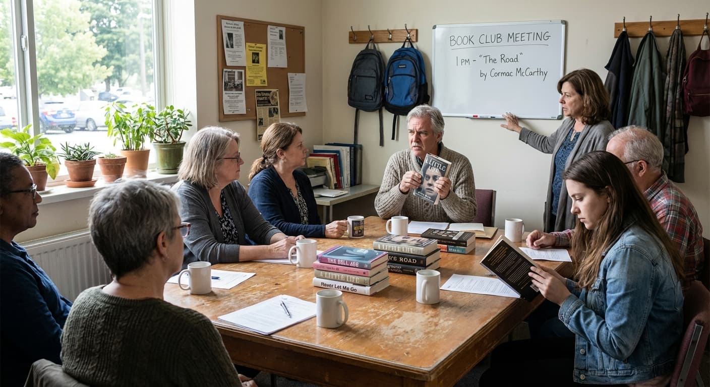 Local Book Club's AI Discussion Leader Assigns Increasingly Depressing Literature After Learning Members Enjoy 'Emotional Complexity'