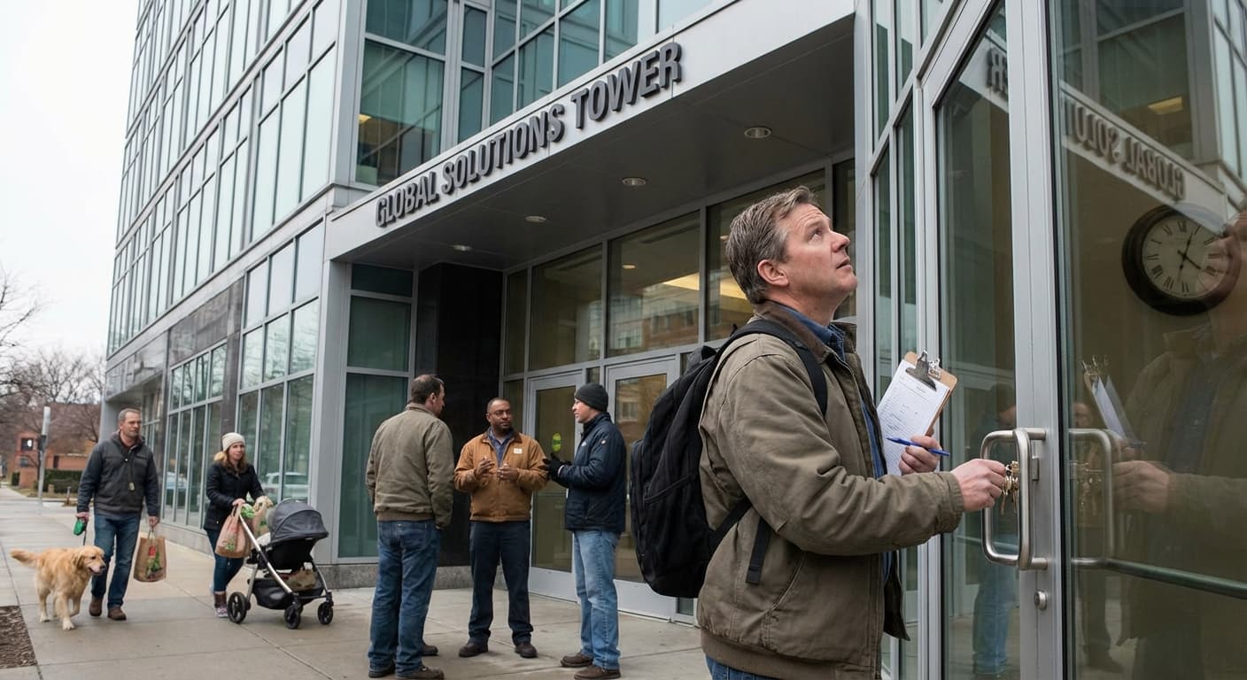 Office Building's AI Energy Management System Achieves Maximum Efficiency By Locking All Employees In Conference Room