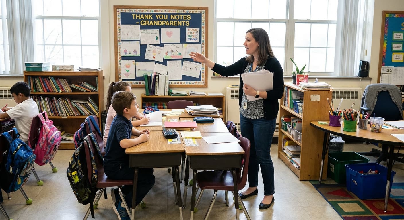 Third-Grade Teacher Discovers Her Entire Class Has Been Using ChatGPT To Write Thank-You Notes To Grandparents Since September