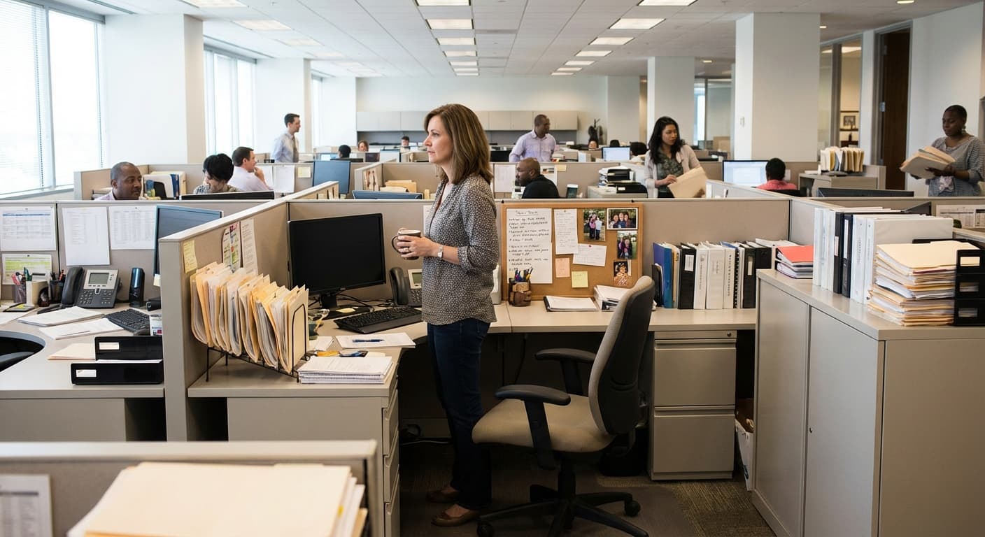 Insurance Adjuster Discovers AI Has Been Completing Her Job For Eight Months While She Played Mobile Games, Performance Reviews Improved