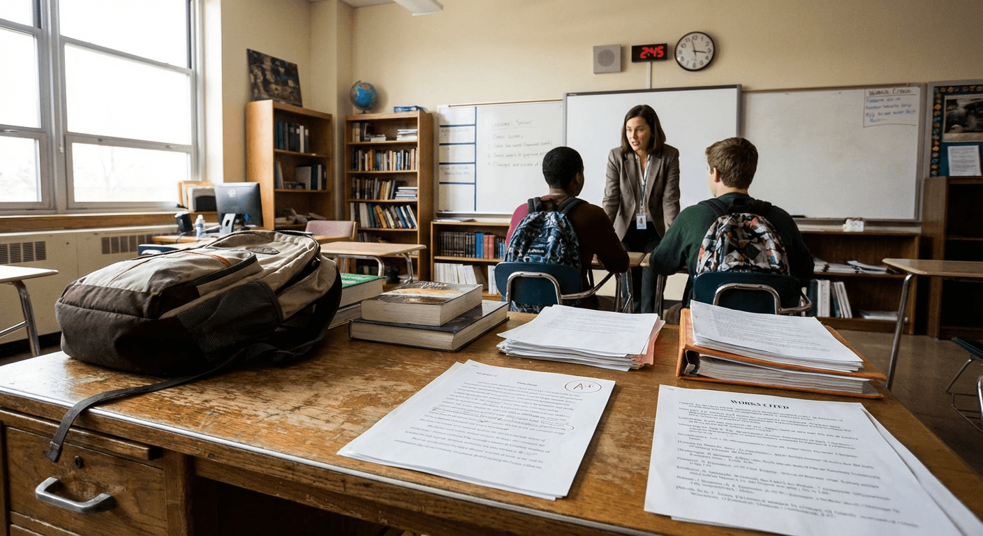 High School Student's AI Essay About Climate Change Cites 47 Non-Existent Scientific Studies, Receives A+ From School's New Automated Grading System