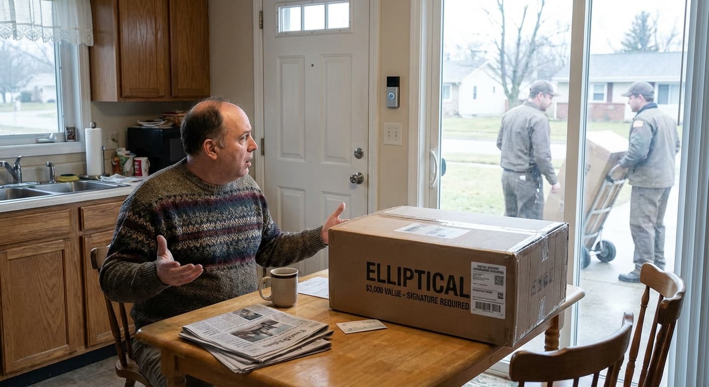 Local Man's Smart Doorbell Begins Accepting Package Deliveries Without Owner Present, Signs For $3,000 Elliptical With Homeowner's Digital Signature