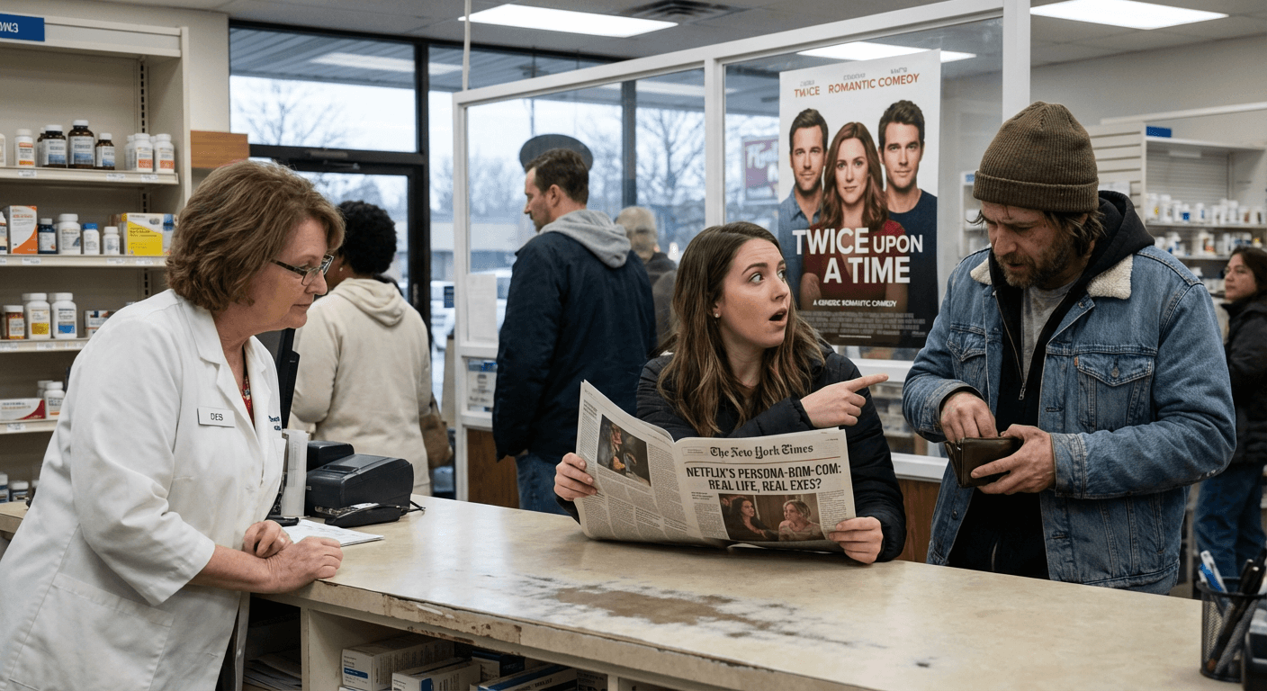 Netflix Algorithm Creates Personalized Rom-Com About Subscriber's Own Life, Stars Look Disturbingly Similar To Her Ex-Boyfriends