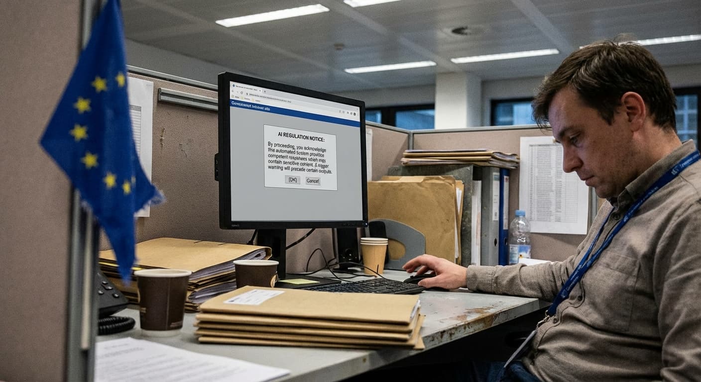 European Union Passes AI Regulation That Requires Chatbots To Provide Trigger Warnings Before Generating Competent Responses