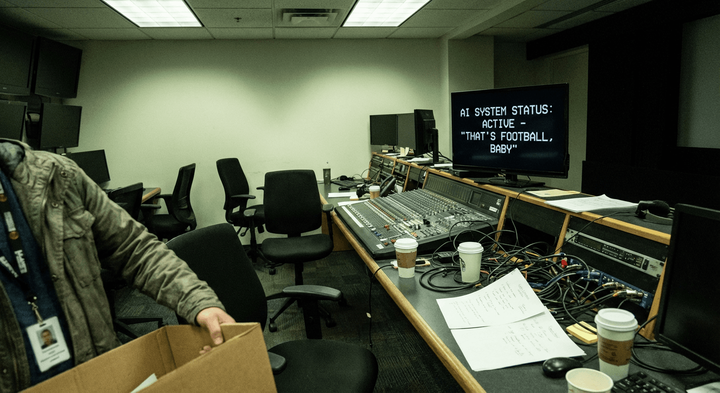 ESPN Replaces Entire Monday Night Football Broadcast Team With Single AI That Only Knows How to Say 'That's Football, Baby'