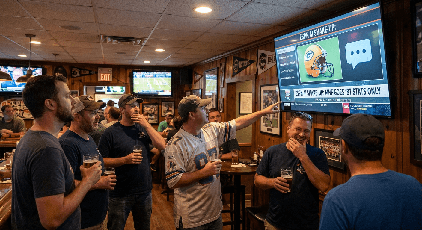 ESPN Replaces Entire Monday Night Football Broadcast Team With Single ChatGPT Instance That Only Knows Stats From 1987